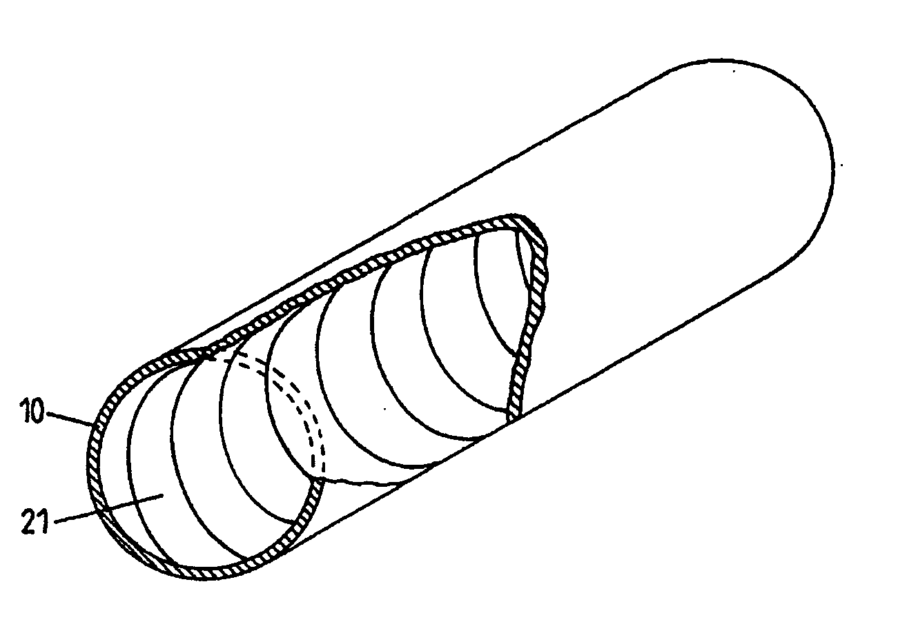 Method of reinforcing an embedded cylindrical pipe