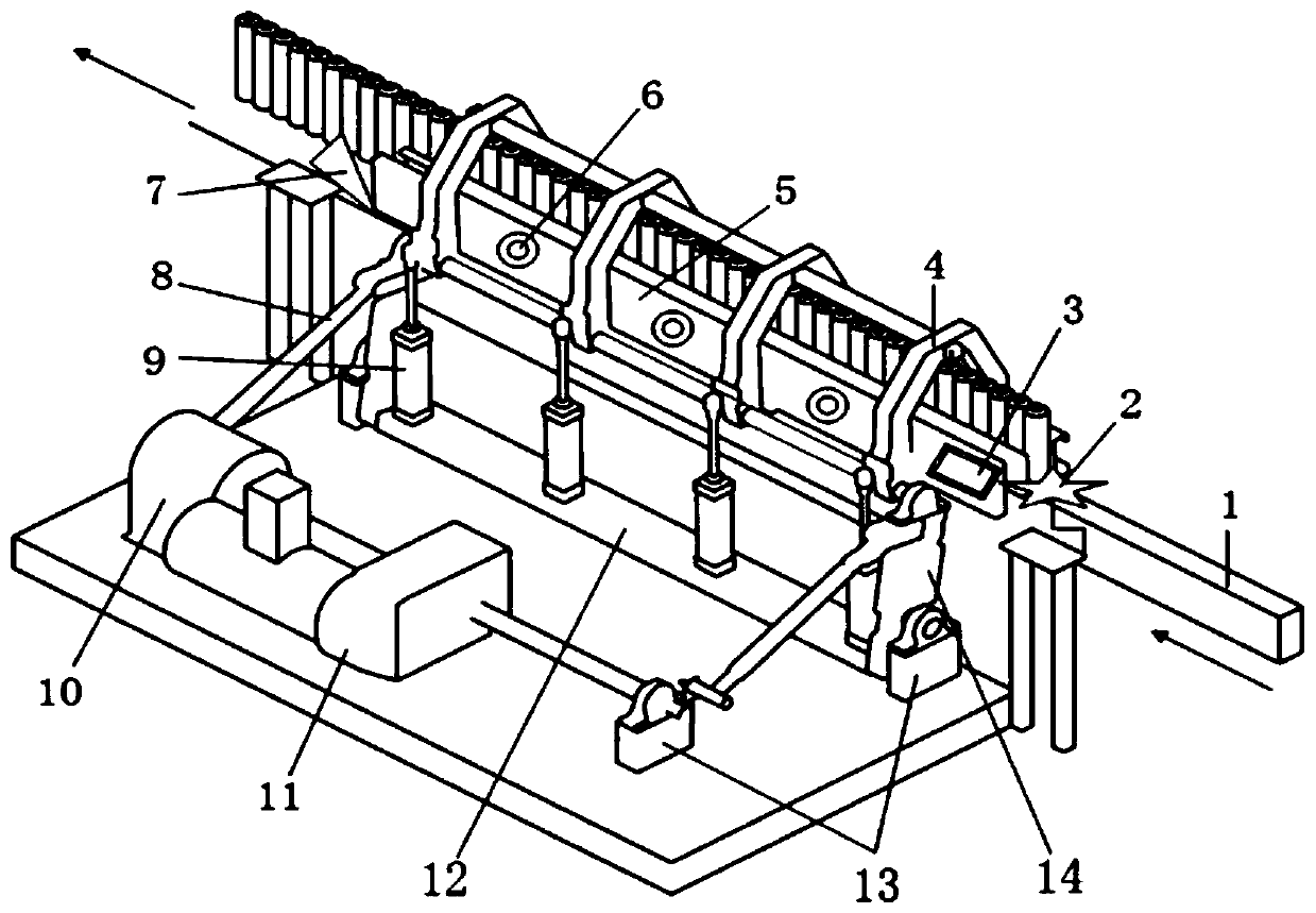 Tank body efficient uniform-shaking equipment