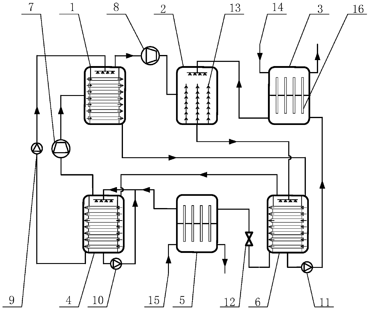 Thermal mass decoupling heat exchanger and thermal mass decoupling method thereof