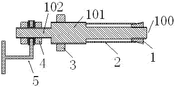 Hanging construction method of wall decorative plate