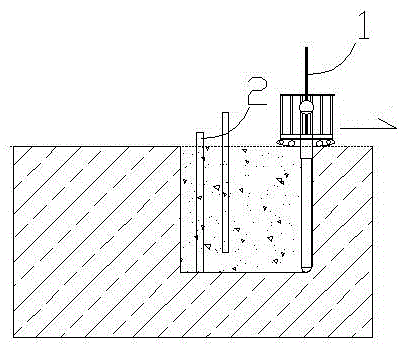 Foundation pit supporting construction technology combining equal-thickness cement-soil diaphragm wall and tubular piles