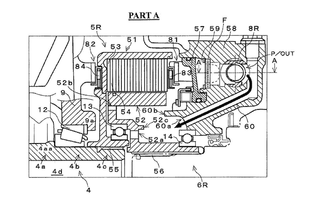 Hydraulic power transmission device