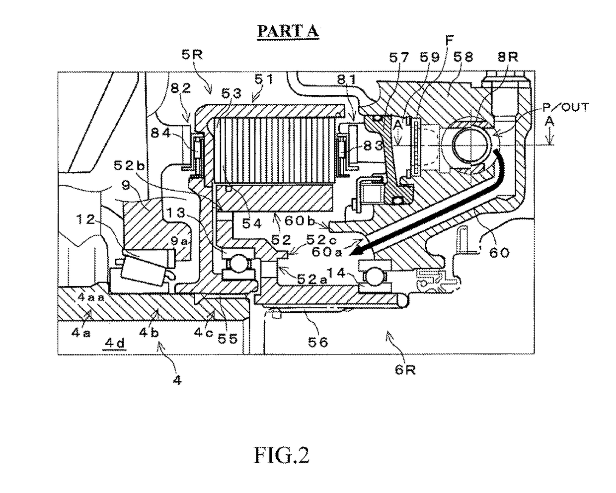 Hydraulic power transmission device