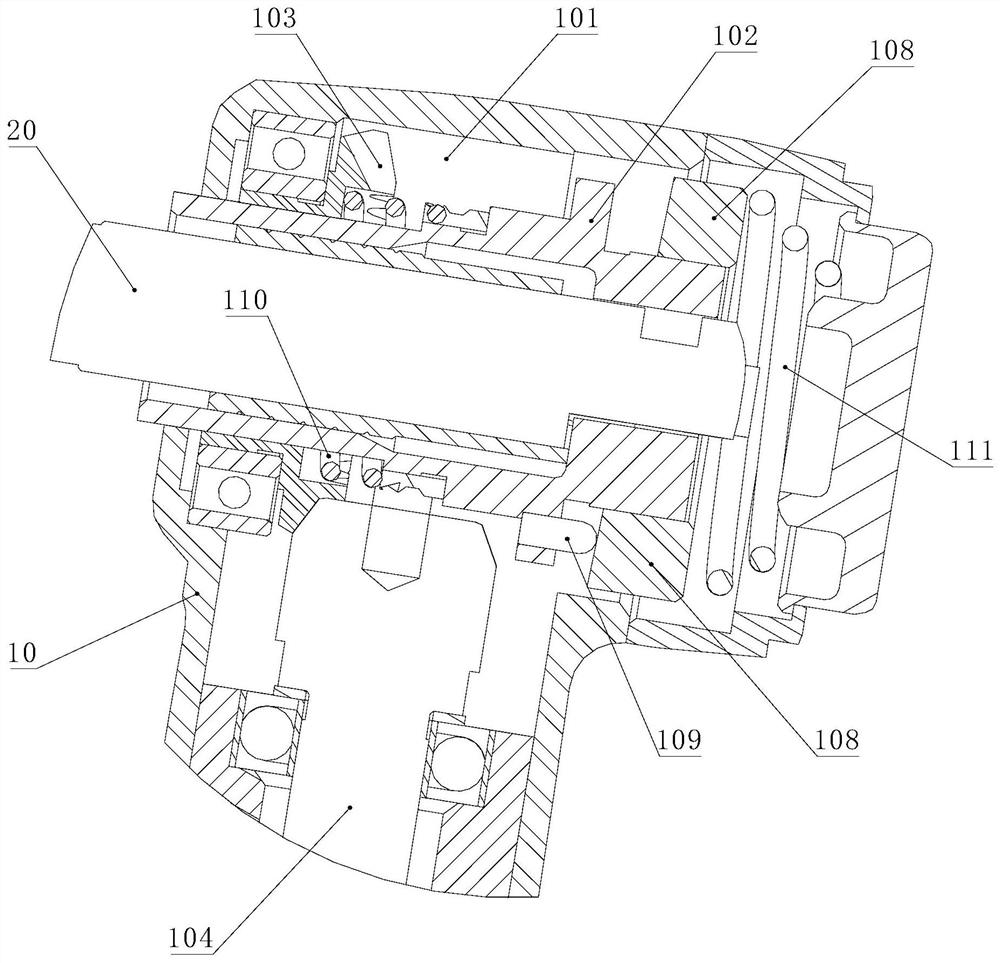 Dental handpiece, handpiece head thereof, and root canal preparation machine