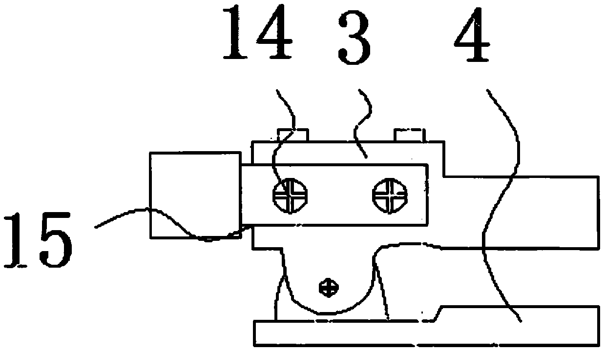 Safe heat-insulated welding clamp