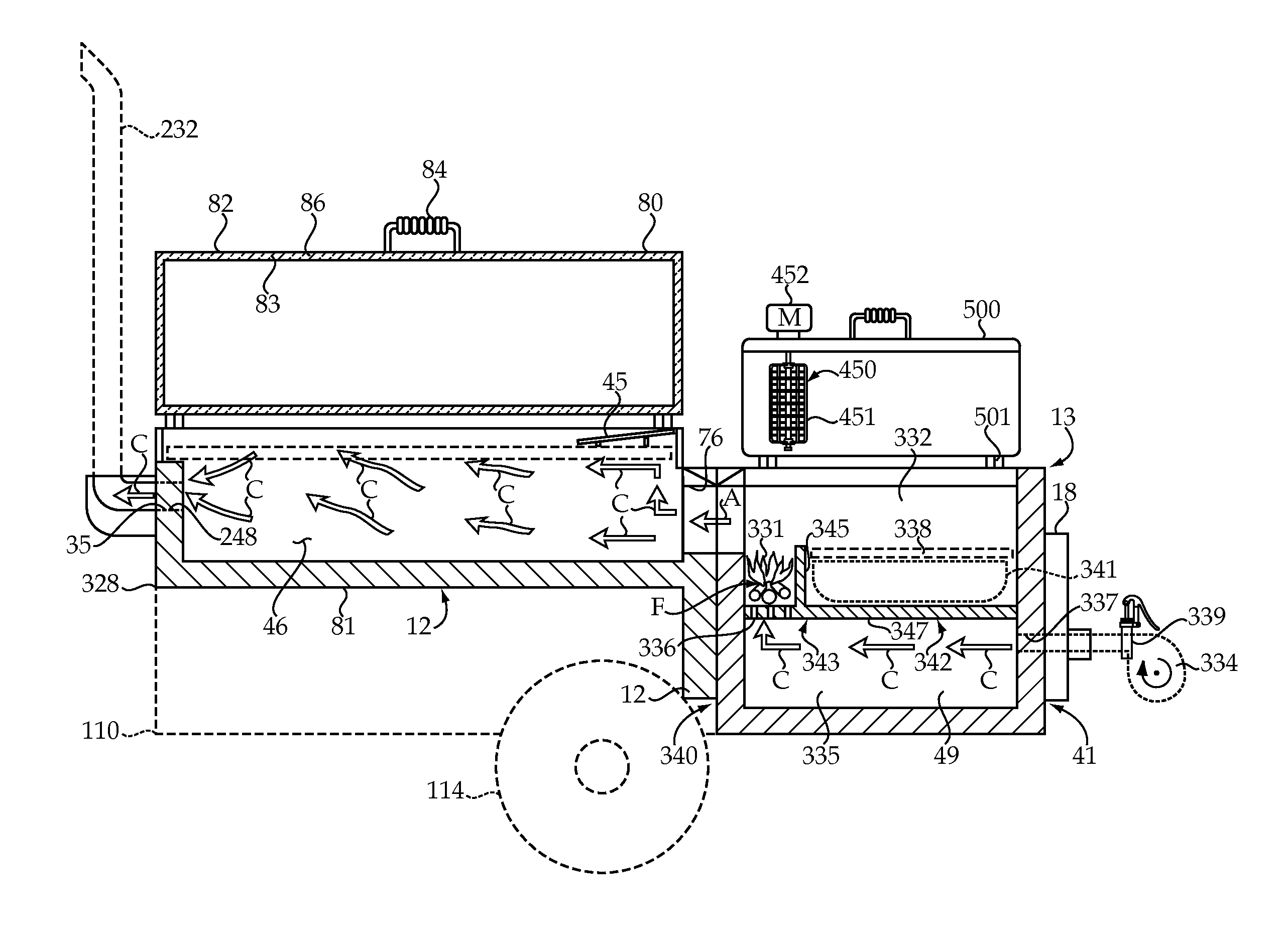 Venturi Vent Assembly For Outdoor Cookers