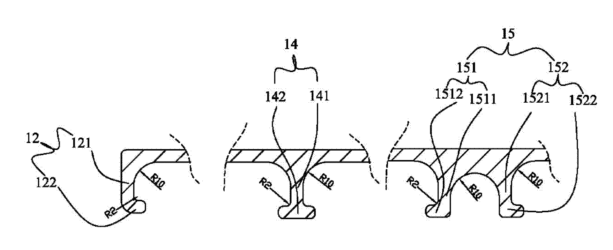 Container bottom plate and container bottom plate unit made of novel composite material for container bottom plate