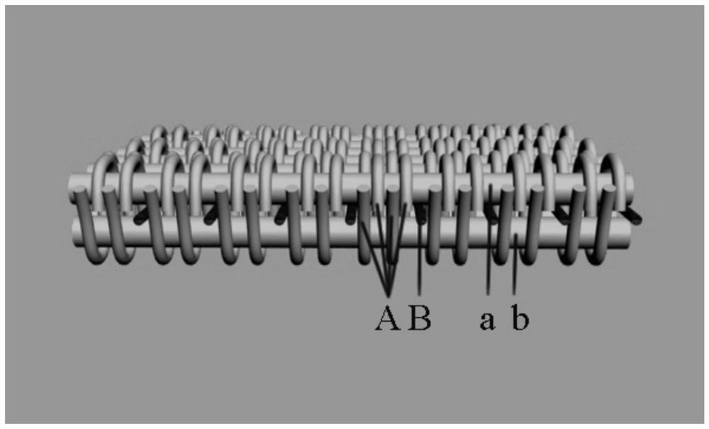 Arc protective fabric with single-layer three-dimensional structure and preparation method of arc protective fabric