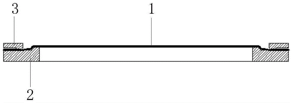 A method for installing a flat film mirror