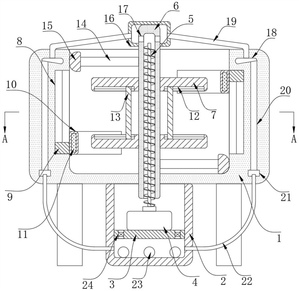 A kind of production technology of concrete pipe pile