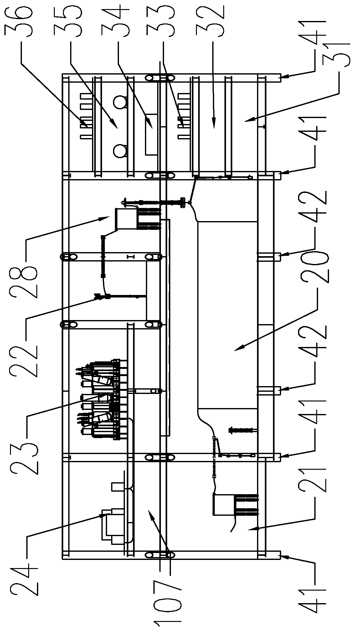 Offshore convertor station for flexible direct-current power transmission system