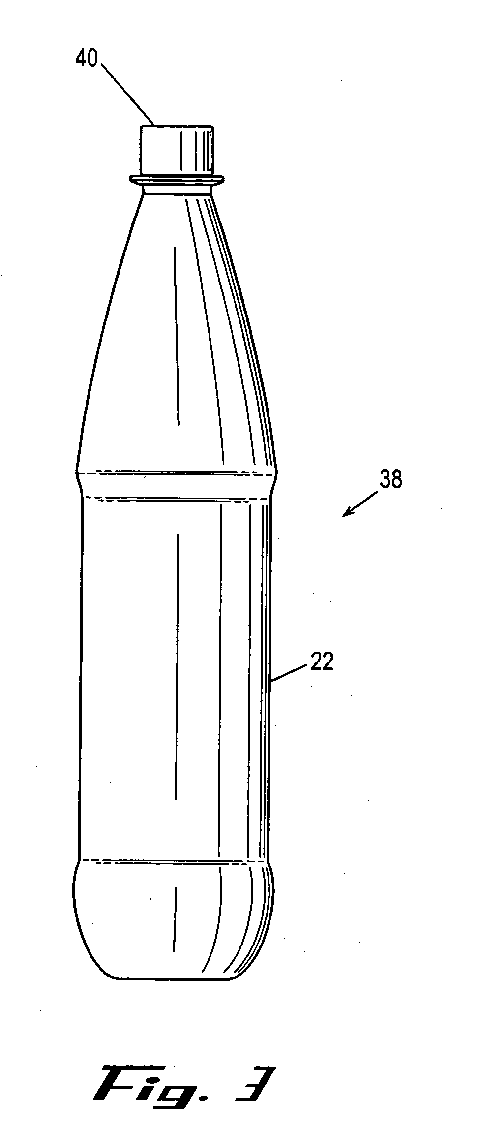 PET with stress cracking resistance, preform and container made therewith and method