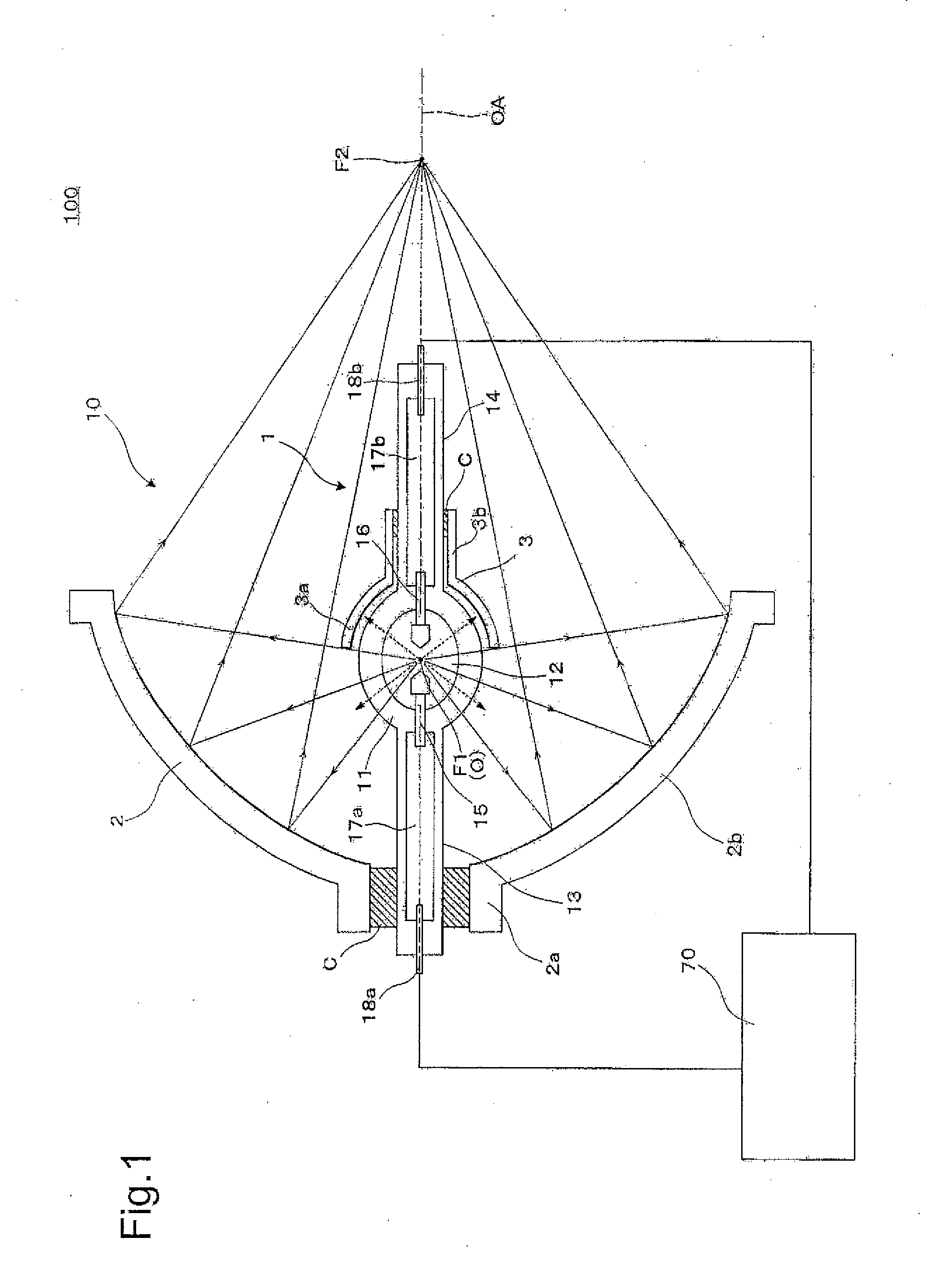 Light source device, projector, and driving method of discharge lamp