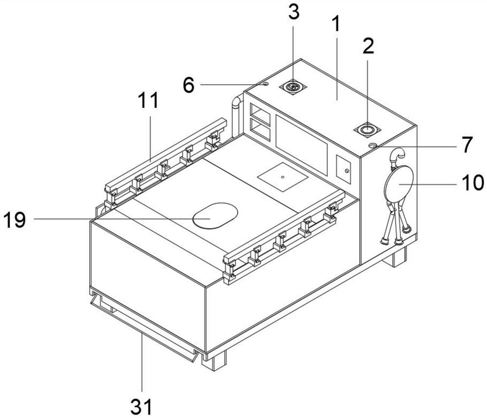 Multifunctional intelligent nursing bed microcontroller