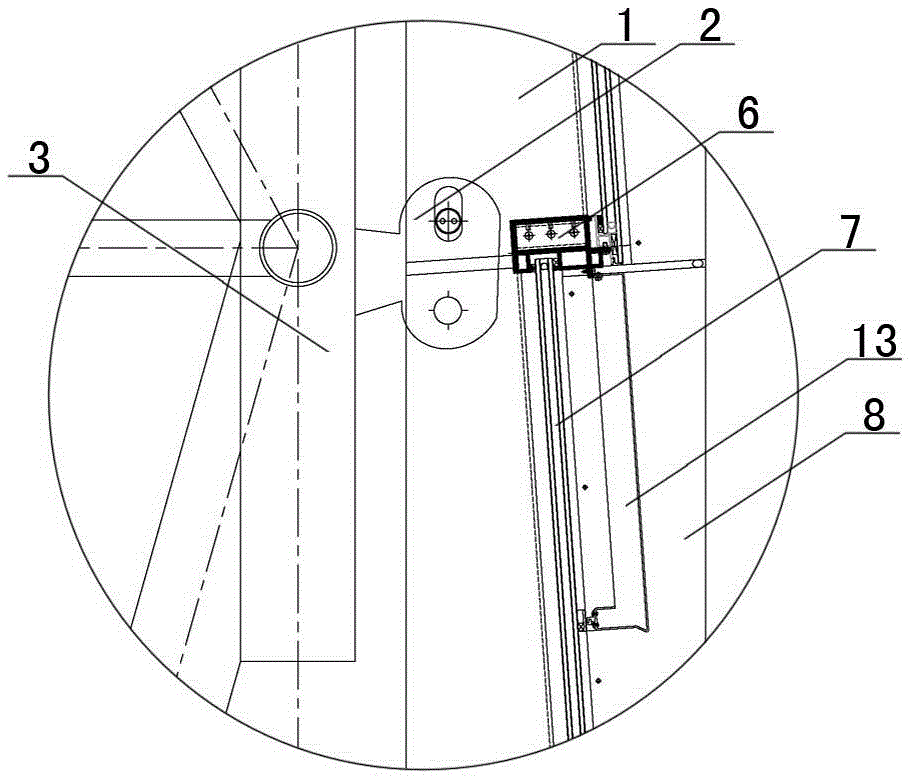 Curtain Wall Column Structure and Curtain Wall System