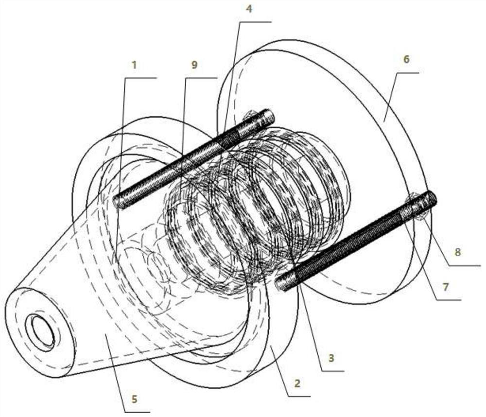 Neutron tube target structure with adjustable target distance