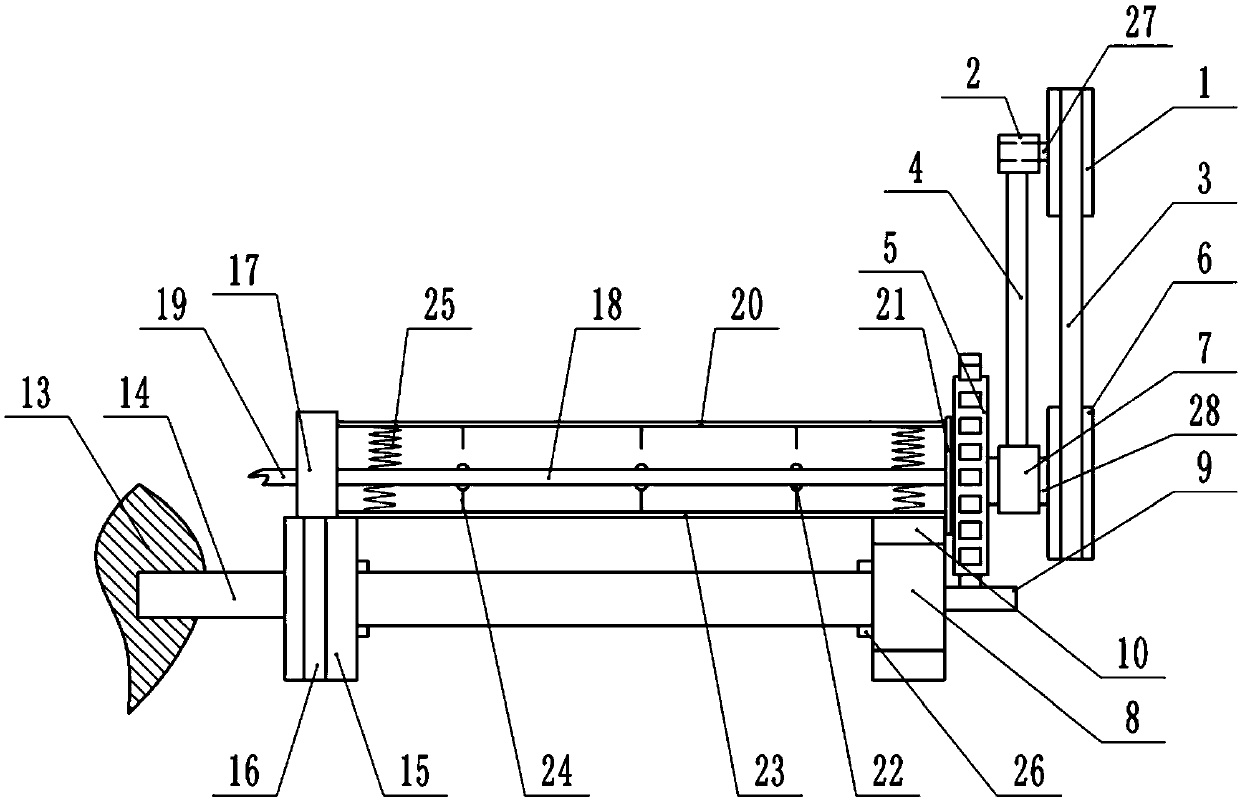 Platepaint spraying device for buildings