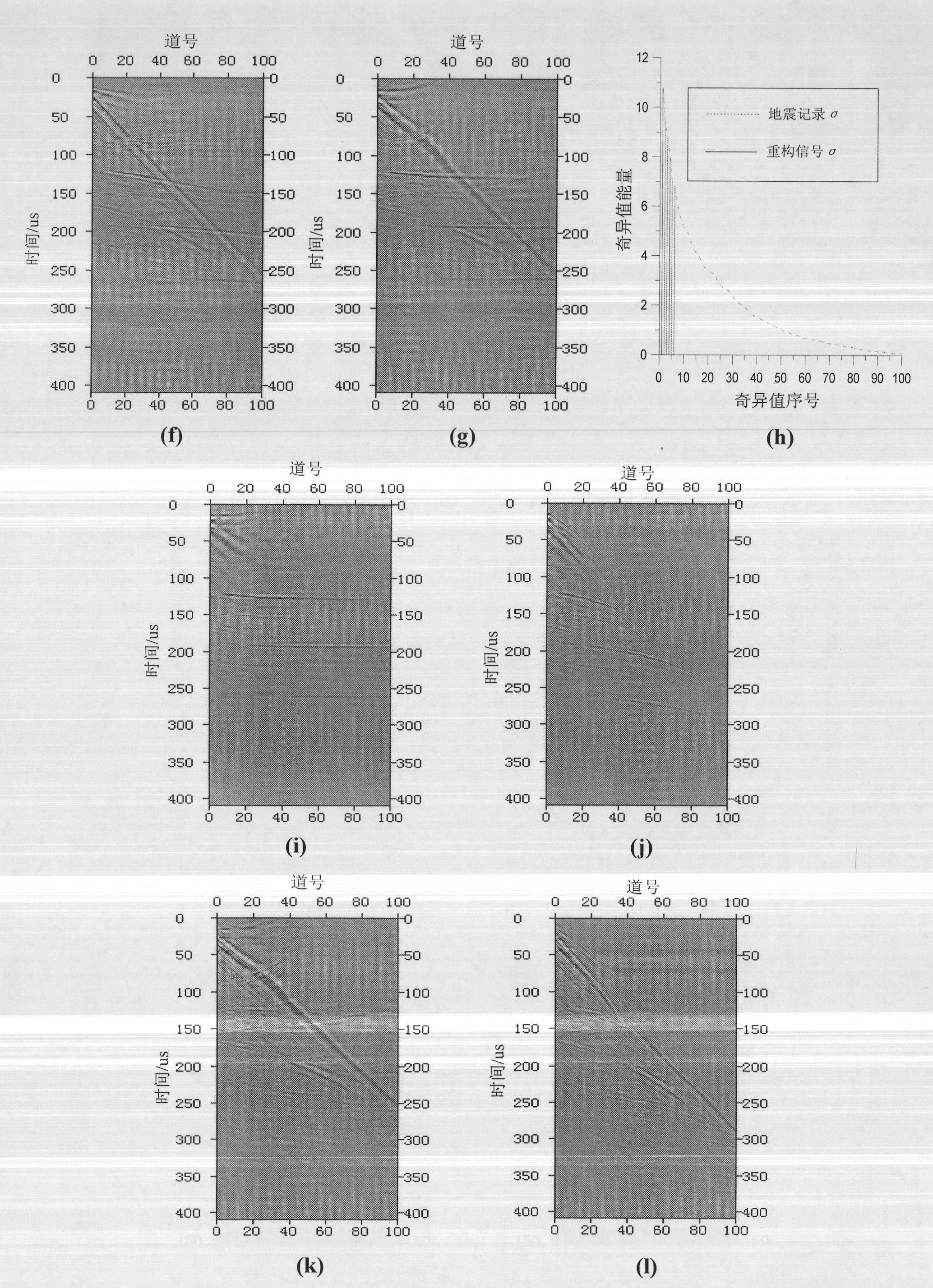 Method for separating and de-noising wave fields of longitudinal and transverse earthquake waves