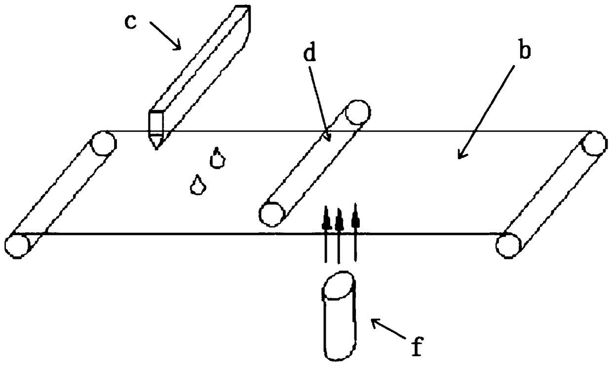 Diffusion sheet diffusion particle preparation device and method