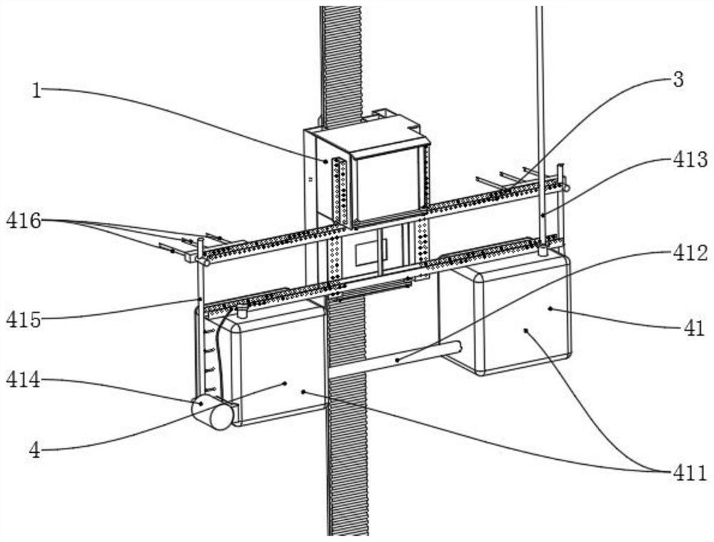 Multi-purpose wall-climbing robot capable of walking through guide rail