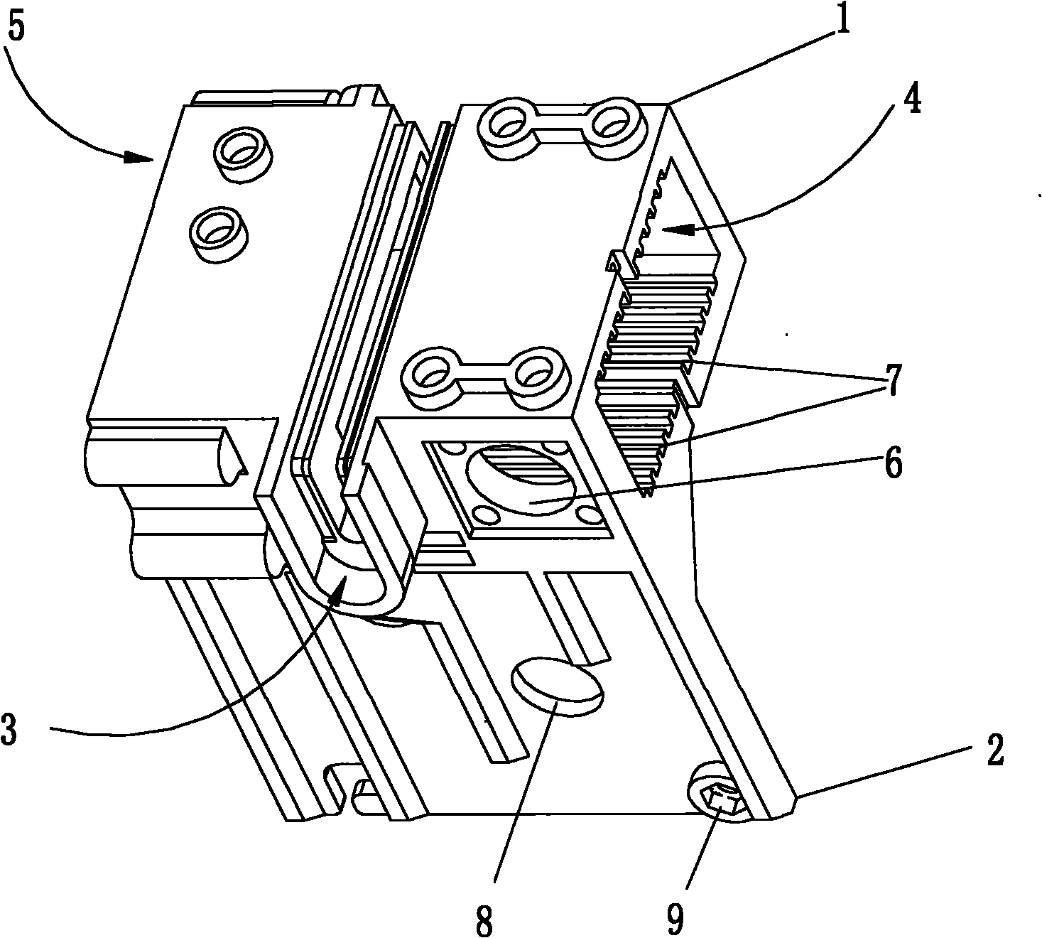 Infusion pump and pump body bracket thereof