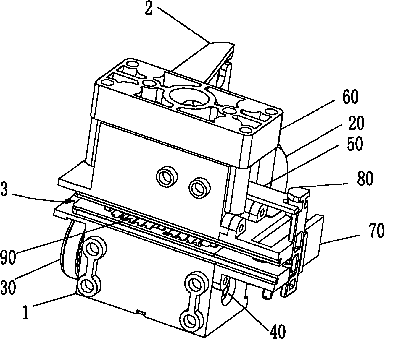 Infusion pump and pump body bracket thereof