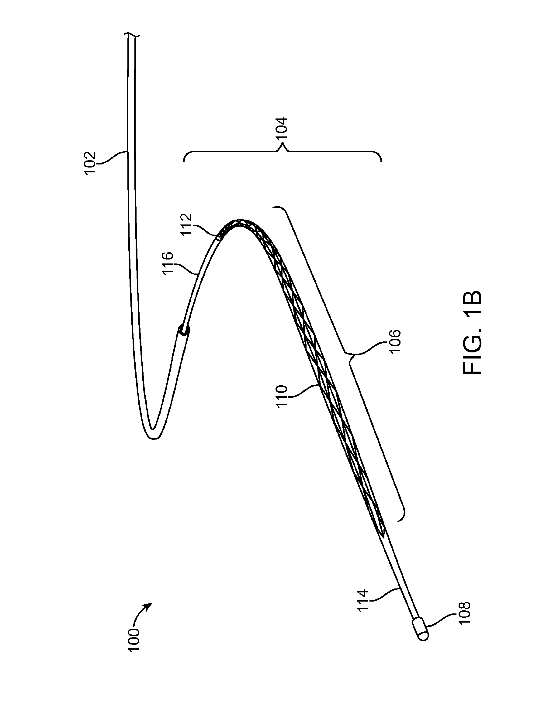 Device and method for bridging a neck of an aneurysm