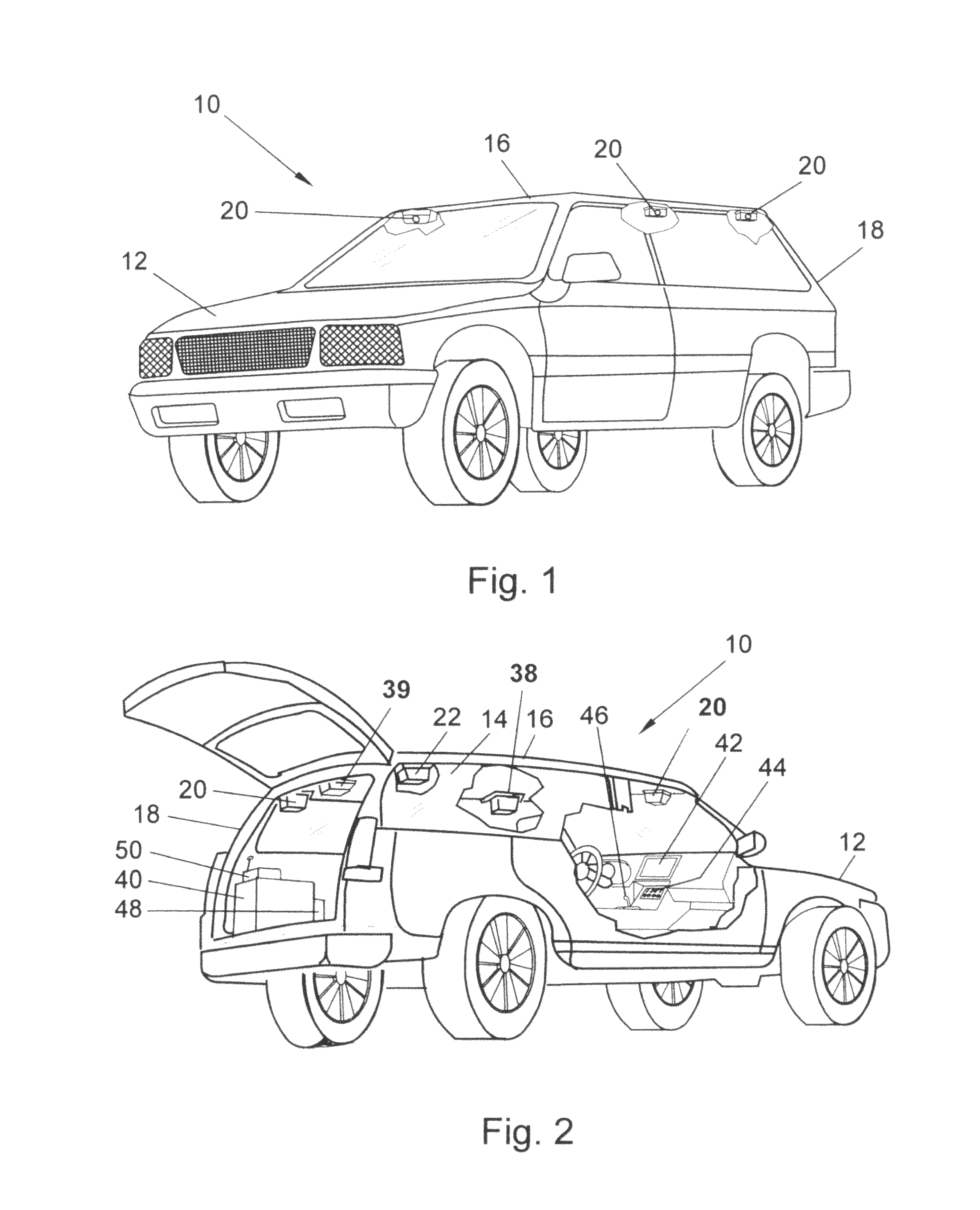 Land vehicle based surveillance system