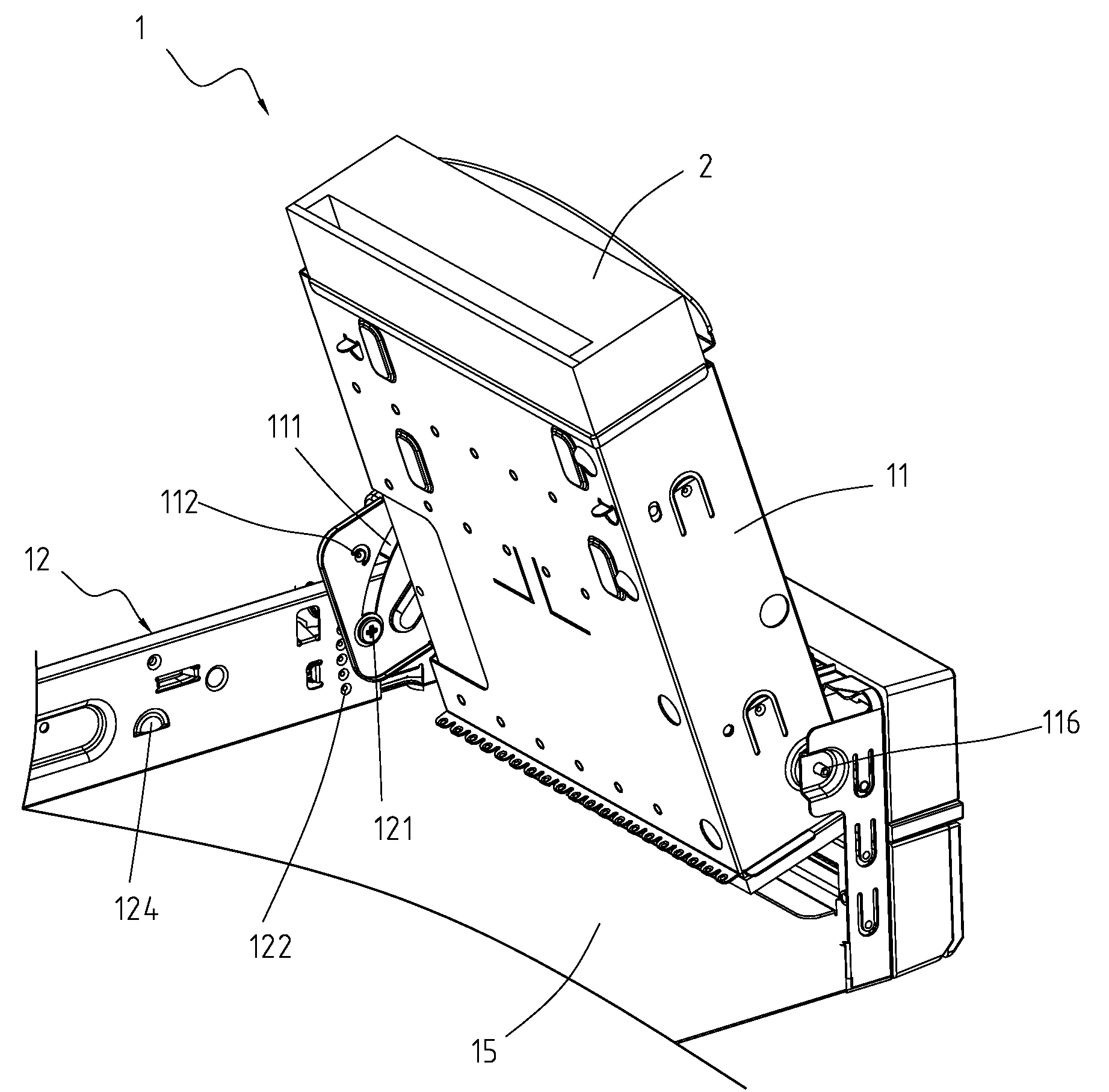 Assembling Structure for Electronic Module