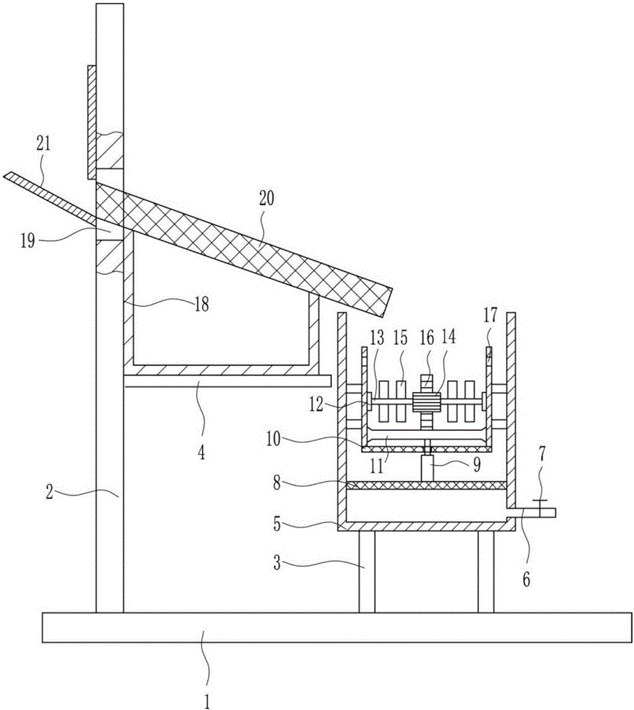 Seed sorting device for agricultural big data breeding