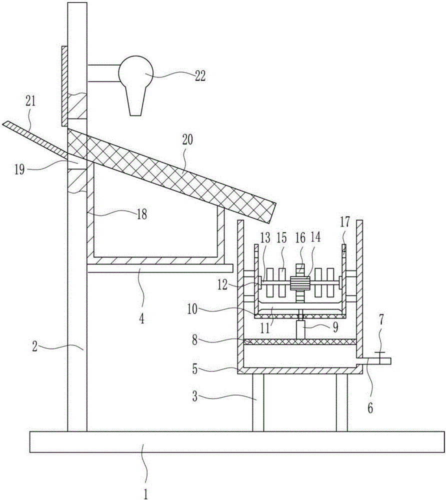 Seed sorting device for agricultural big data breeding