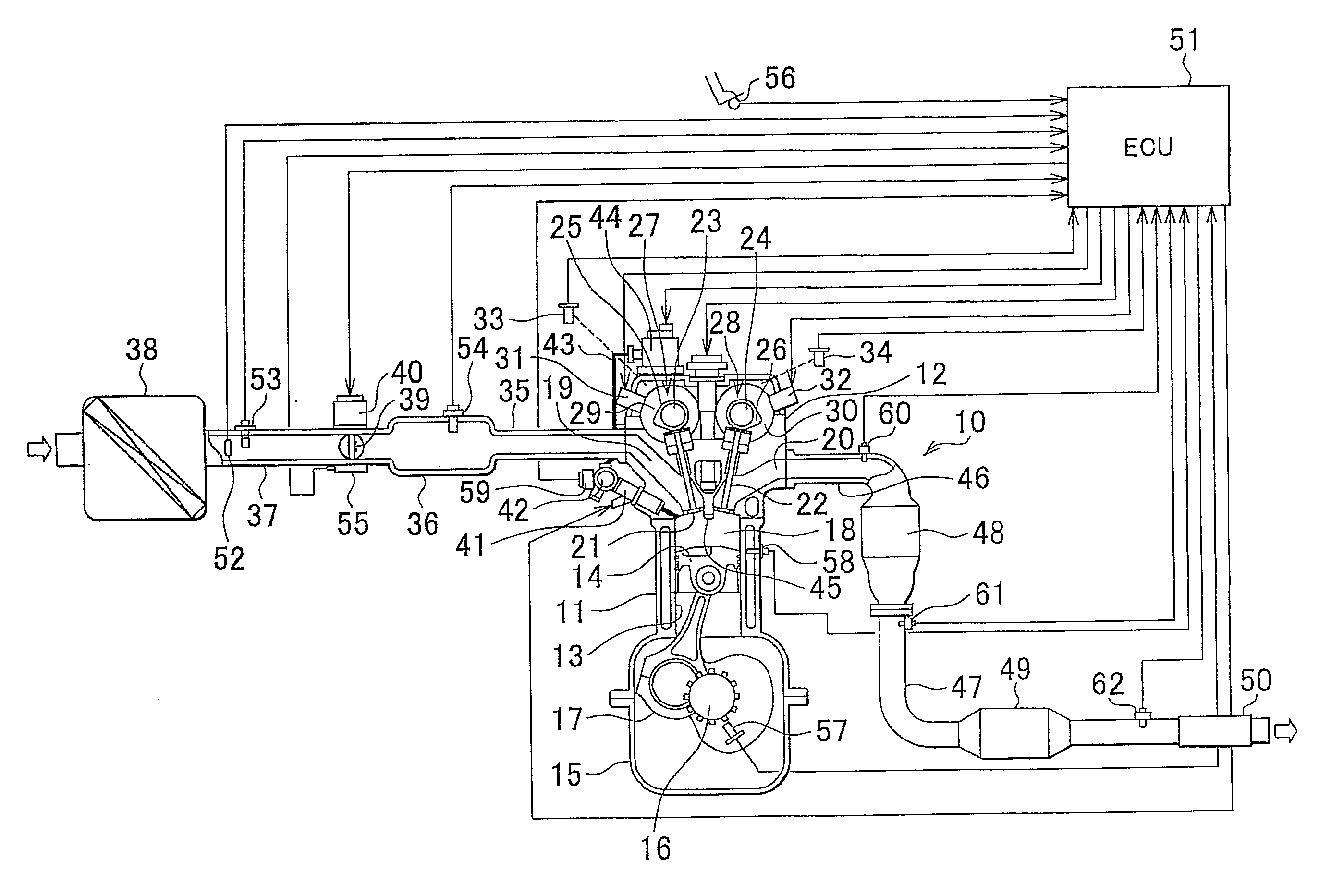 Exhaust particulate matter measuring apparatus