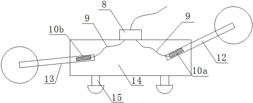 Method and device for position and posture monitoring of rocker arms of coal mining machine on basis of fiber grating