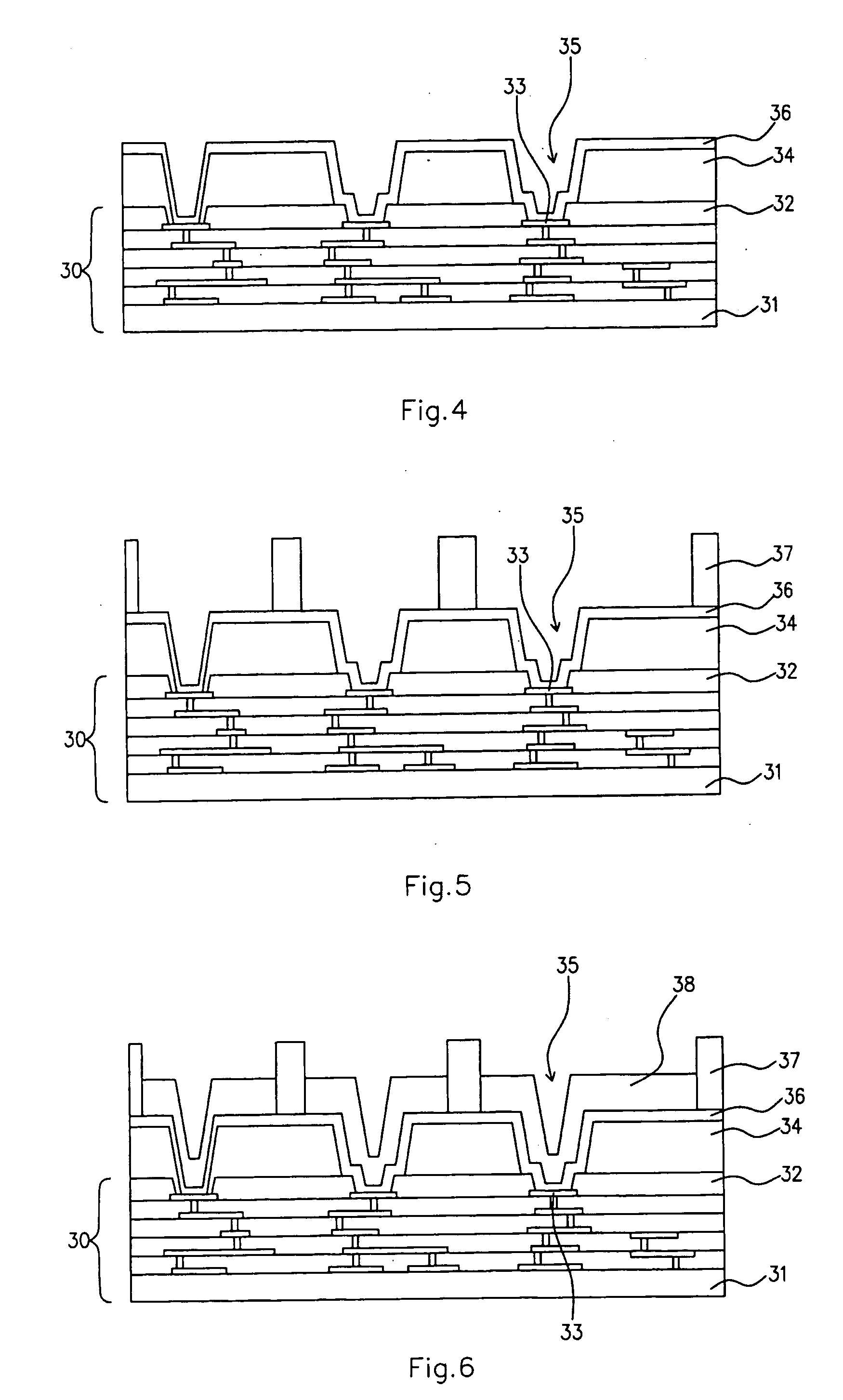 Post passivation structure for a semiconductor device and packaging process for same