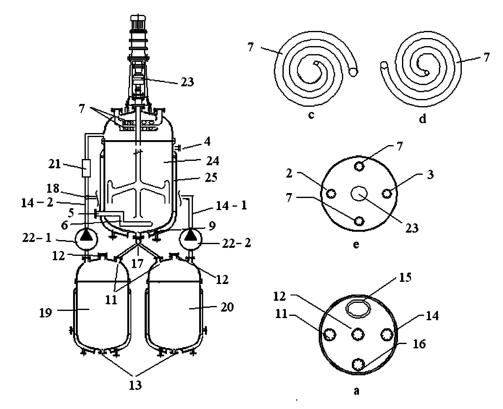 Method for producing adipic acid by oxidizing cyclohexane by utilizing air based on gas-liquid-solid multiphase reaction and separation synchronization reactor