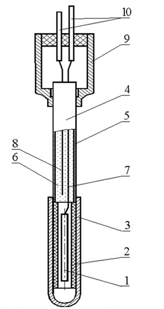 Delay eliminating method for signal of self-powered vanadium detector based on H-infinity filtering