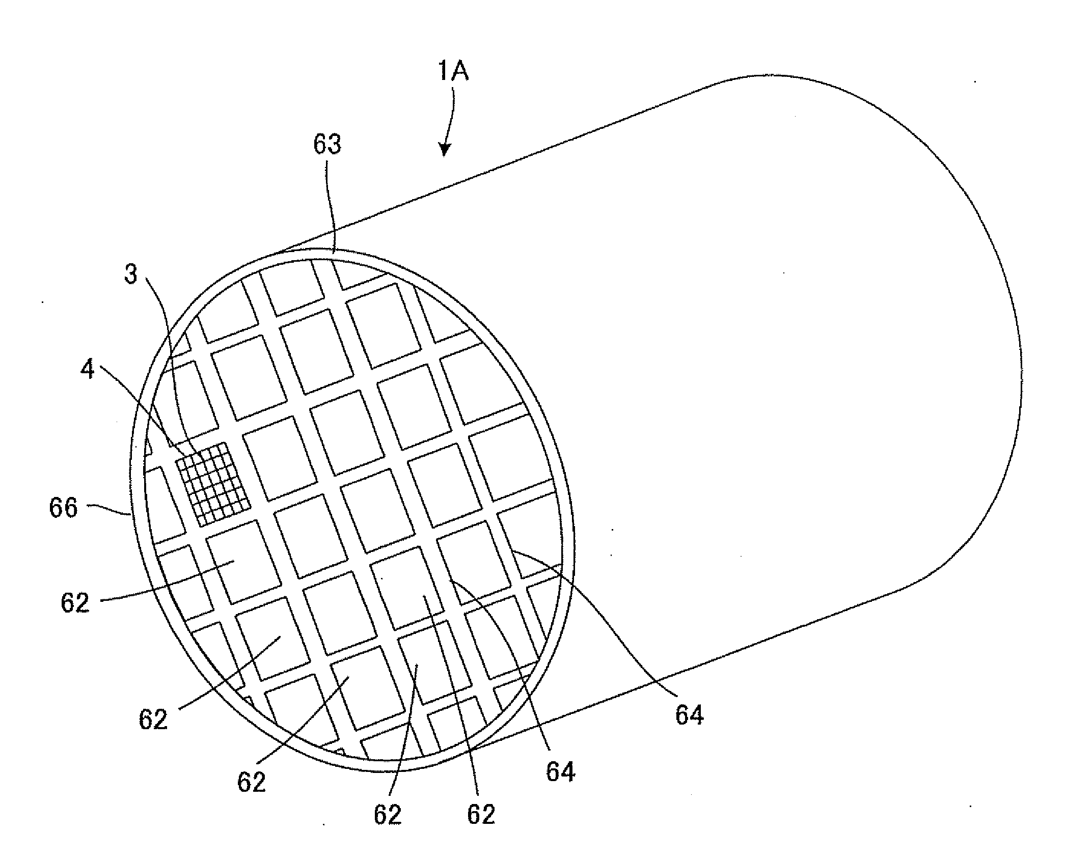 Catalyst-carrying filter