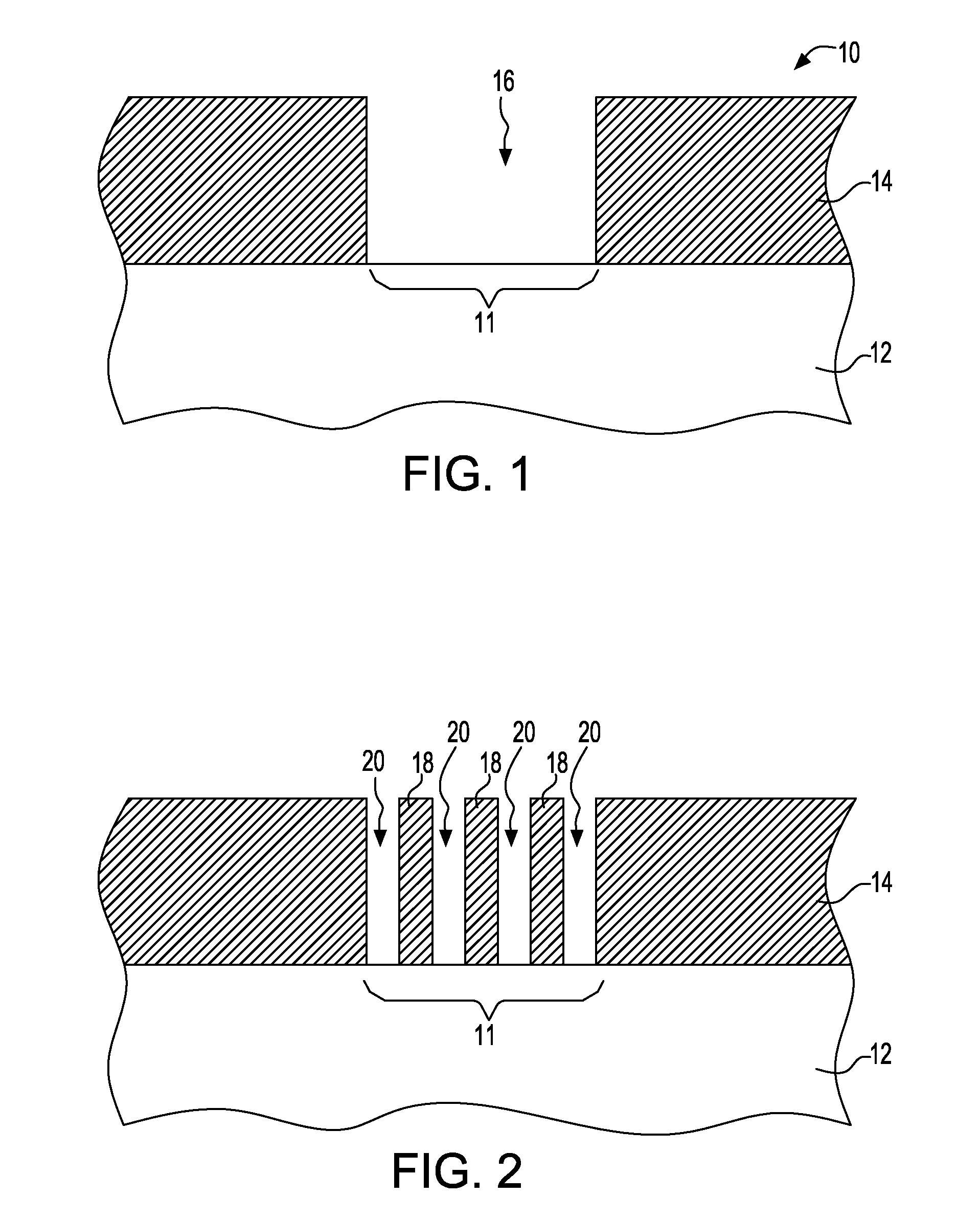 Structure and method for compact long-channel FETs