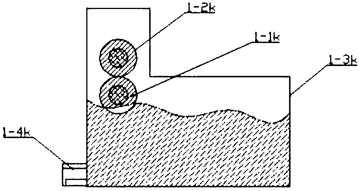 A linear arrangement type electronic ticket processing equipment