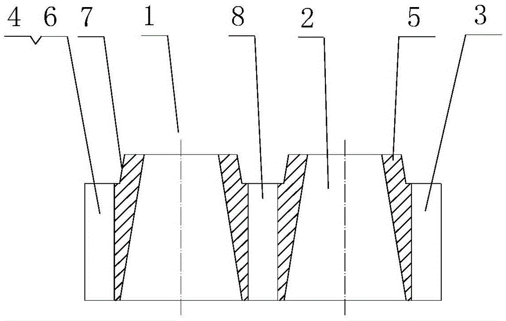 Mortar-free building block for eliminating energy and reducing shock