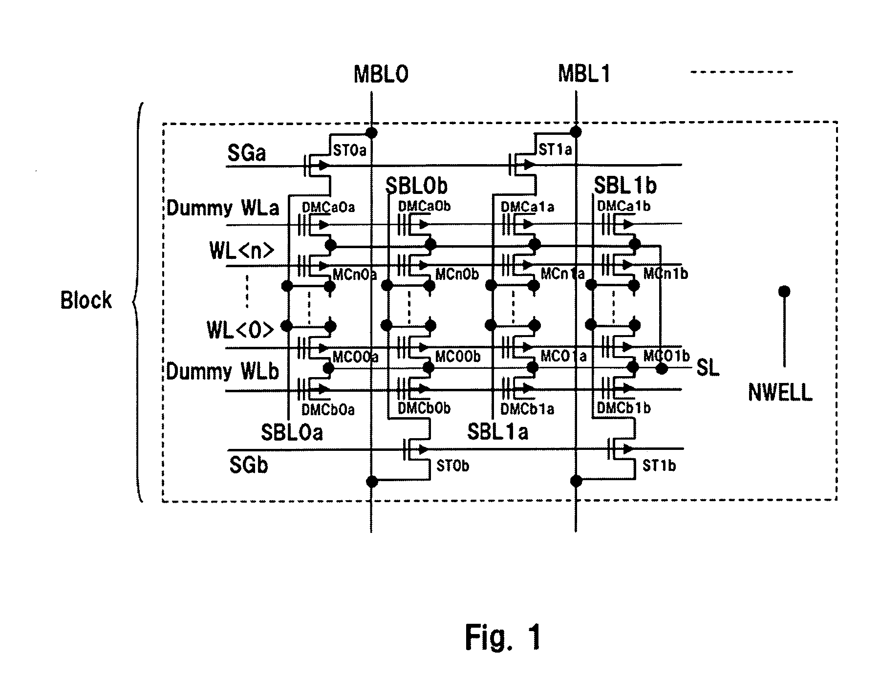 Non-volatile semiconductor memory device