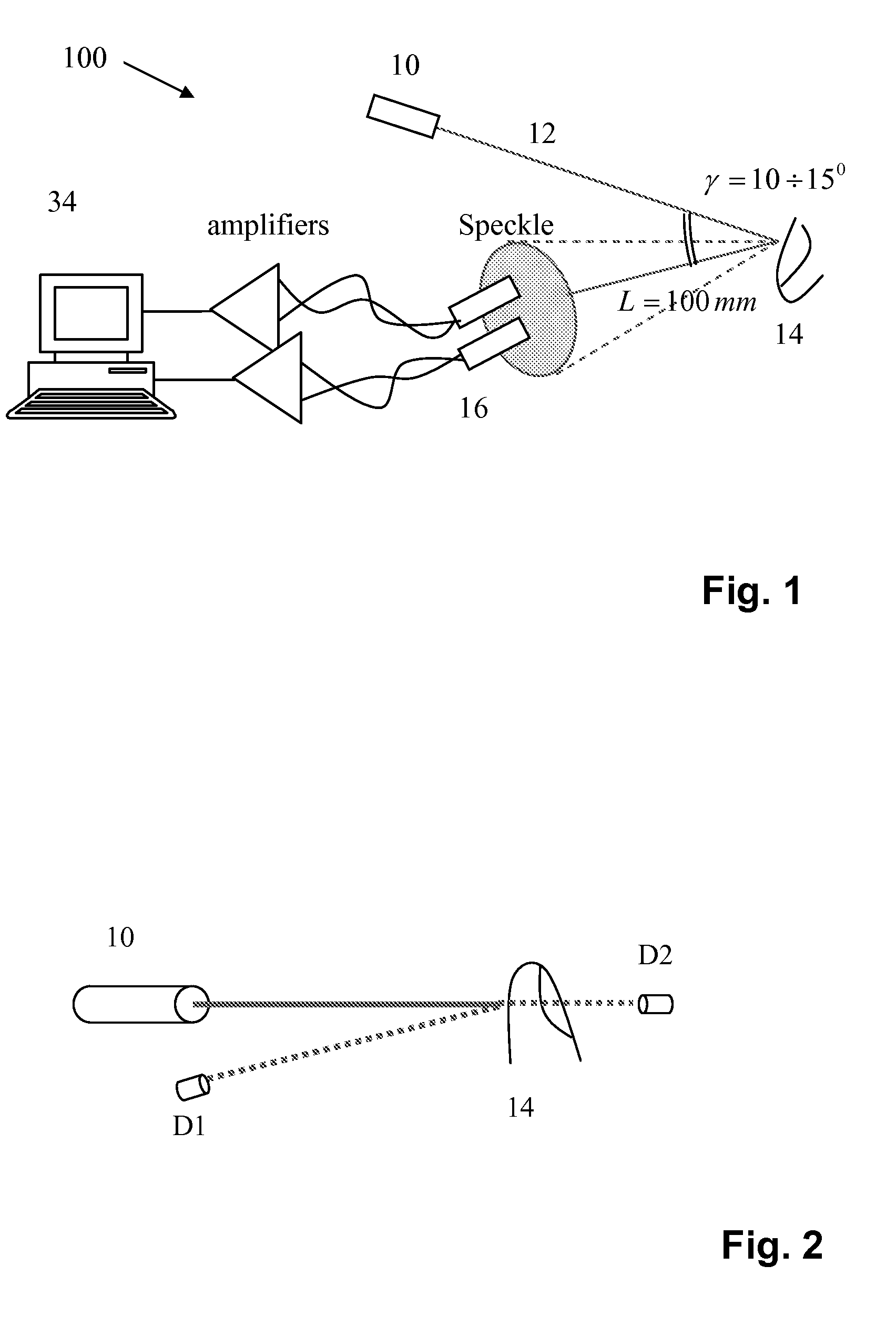 System and method for in vivo measurement of biological parameters