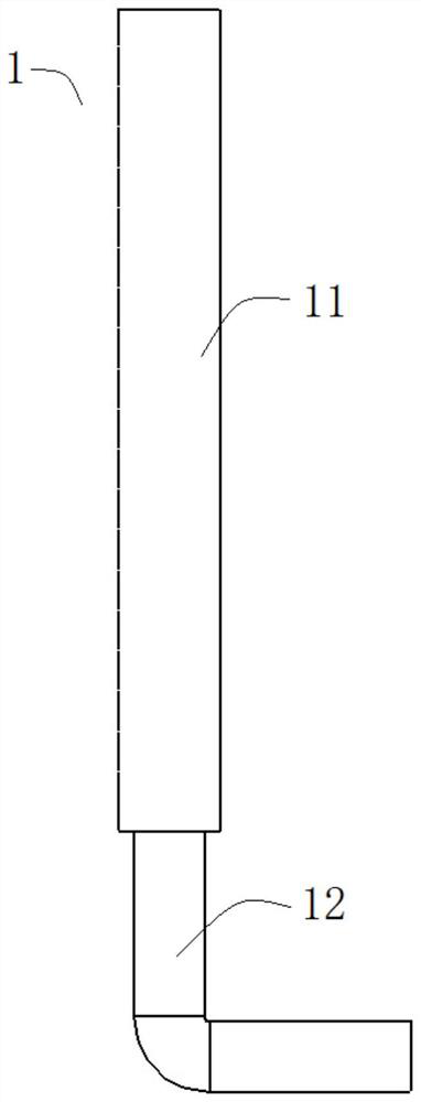 Gas injection device of semiconductor heat treatment equipment and semiconductor heat treatment equipment