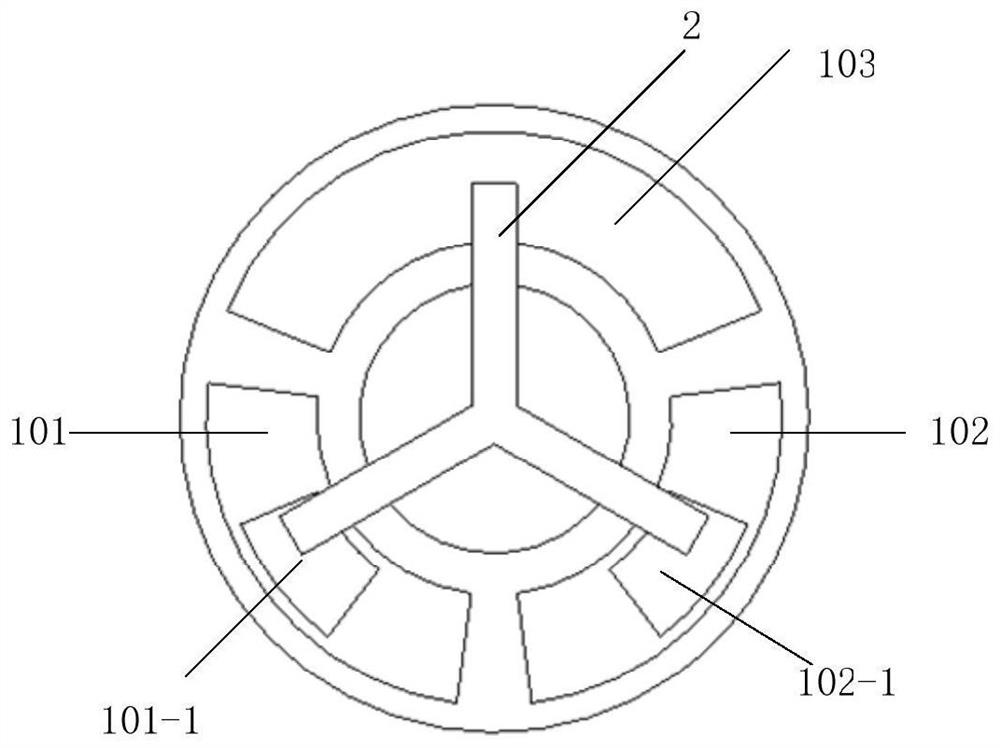 Magic cube, incremental molded surface rotation sensor and axis structure thereof