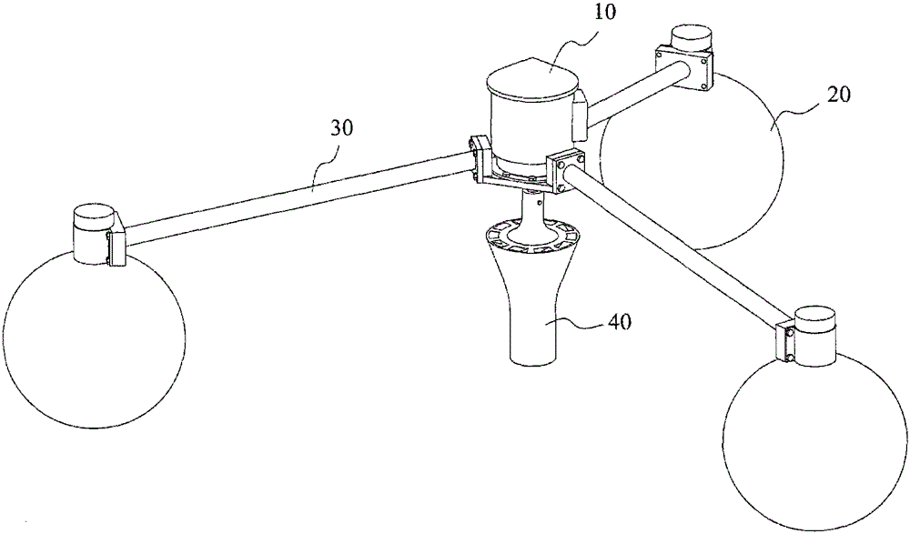 Oxygen increasing machine for aquaculture