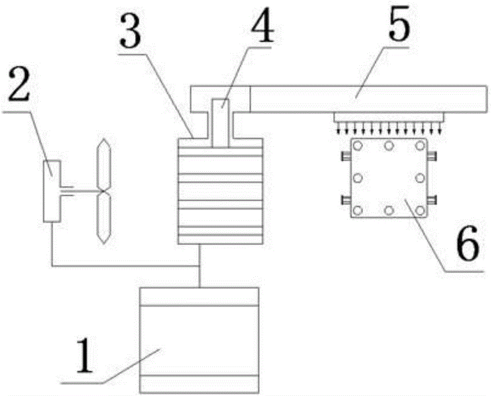 Contactless cold starting device of proton exchange membrane fuel cell