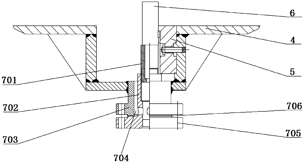 An electric high-temperature gate valve with a limit mechanism