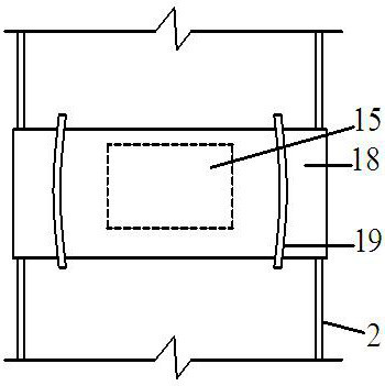 Building overall sinking device and method