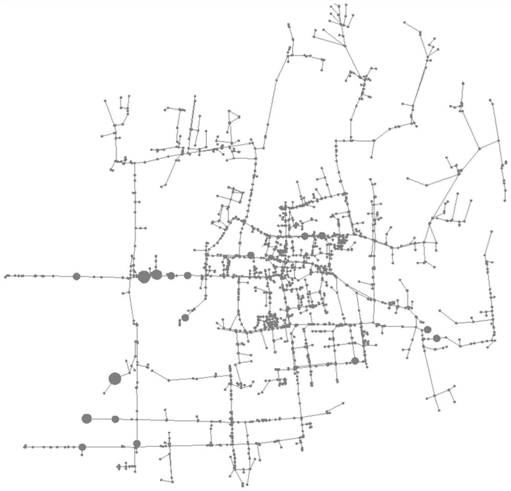 An engineering optimization method to improve the monitoring efficiency of water pollution in water supply network