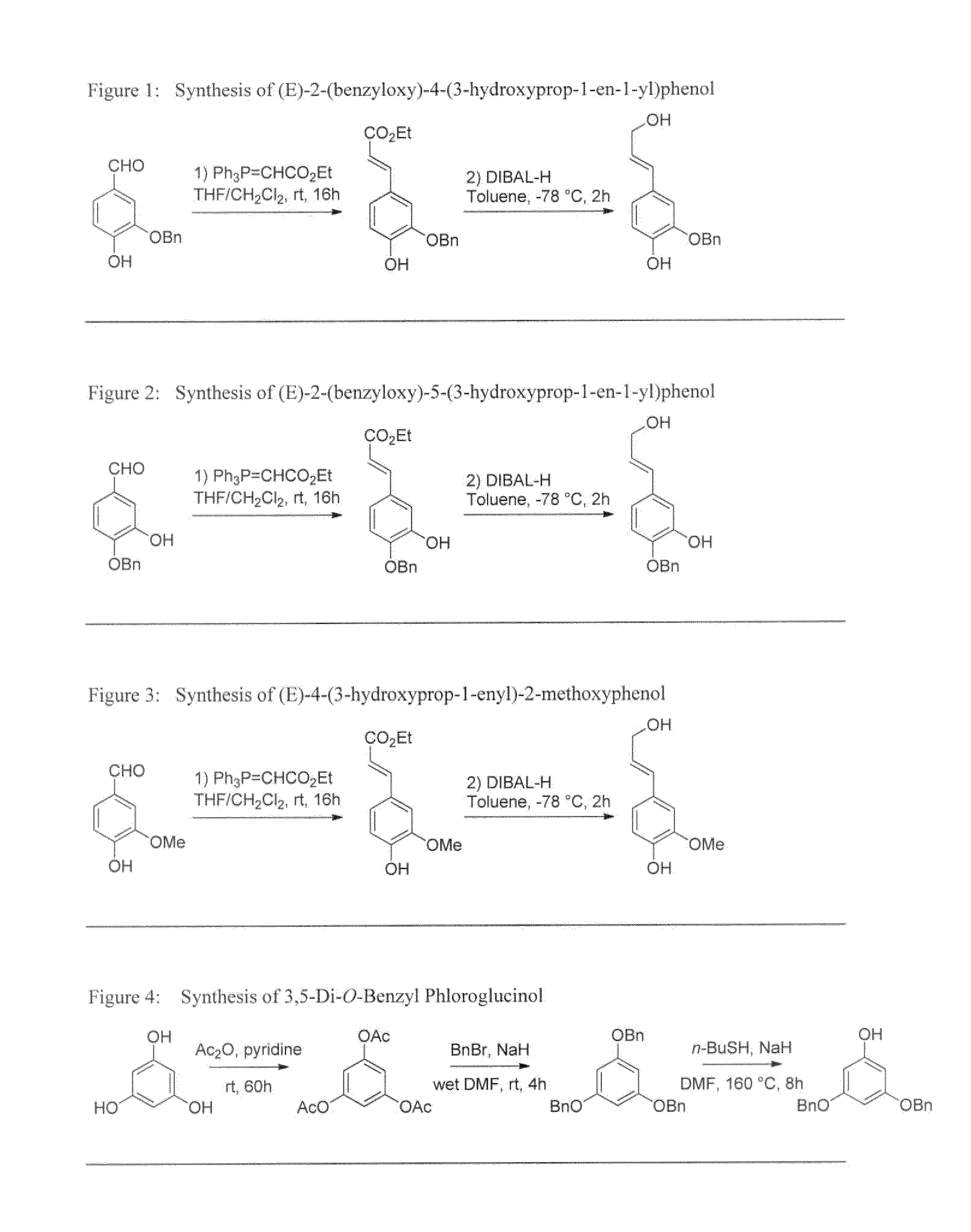 Synthesis of catechin and epicatechin conjugates